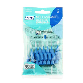 TePe Original periuțe interdentare 3 albastre (0,6 mm) 8 buc