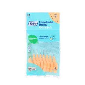 TePe Extra Soft 0,45 mm Periuțe interdentare 8 buc