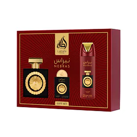 Lattafa Pride Nebras set  Apă de parfum 100 ml + Apă de parfum 20 ml + Deodorant 200 ml