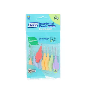 TePe Extra Soft periuțe interdentare 1-6 Mix 8 buc